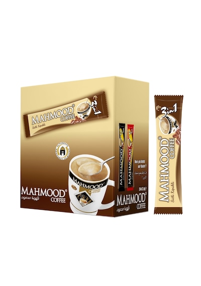 Mahmood 3ü1 Arada Sütlü Köpüklü Hazır Kahve 24 Adet X 17,4 Gram Hazır