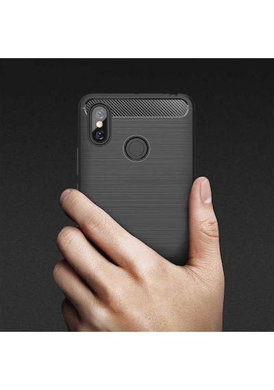 Xiaomi Mi A2 Lite Kılıf Zore Room Silikon Kapak Lacivert