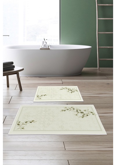 Alanur Trend Kaymaz Taban Dijital Banyo Takımı Kt459 Yeşil