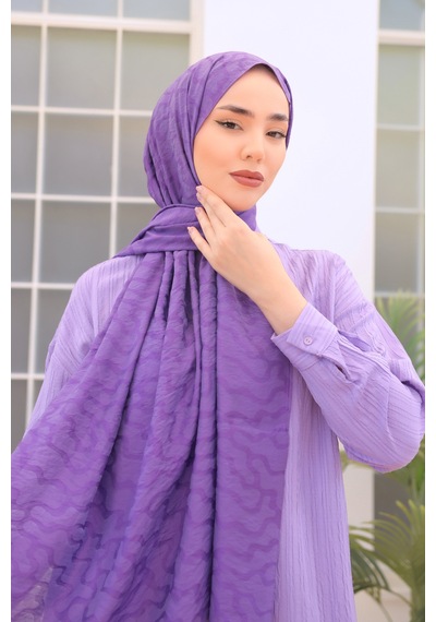 Silk Home Olinda Şal 49001-39 Eflatun