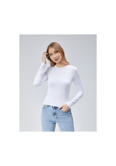 Virago Soft Touch Yuvarlak Yaka Uzun Kol Bluz/body Beyaz - 686786244 Beyaz - 686786244 Beyaz Virago Soft Touch Yuvarlak Yaka Uzun Kol Bluz/body Beyaz - 686786244 Beyaz - 686786244 Beyaz