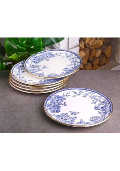 Seramikci Spring Time 6 Lı Servis Tabağı