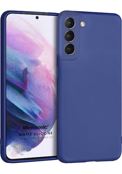 Microsonic Matte Silicone Samsung Uyumlu Galaxy S21 FE Kılıf