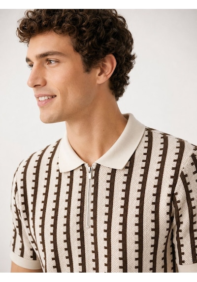 LOFT Regular Fit Erkek Polo K.kol Lf2042749 Q1.v1 Kahverengi