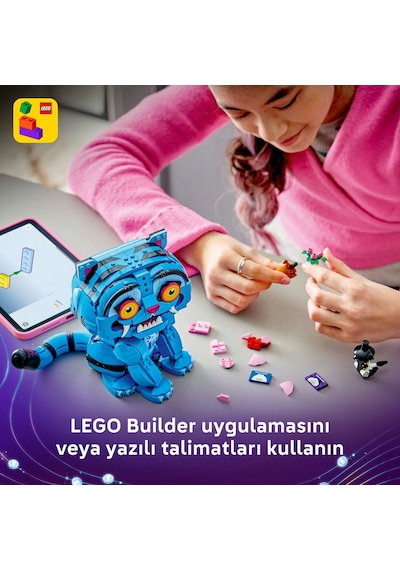 LEGO® KPop Demon Hunters Kaplan Derpy ve Kuş Sussie 72537 - 9 Yaş ve Üzeri için Aksesuarlar İçeren Oyuncak Yapım Seti (825 Parça)