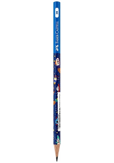 Faber Castell Uzay Macerası Kurşun Kalem 2b Çok Renkli