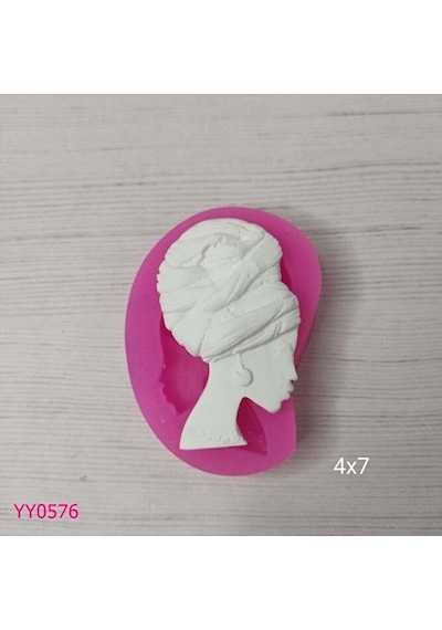 Yy0576 Afrikalı Kadın Silikon Kalıp
