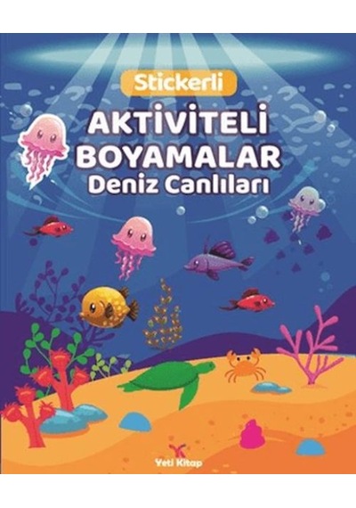 Deniz Canlıları Aktiviteli Boyamalar - Sxcx-722767