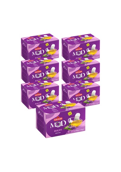 Mod Ada Çayı Bardak Poşet Çay 2x20 40gr. Yedili Paket