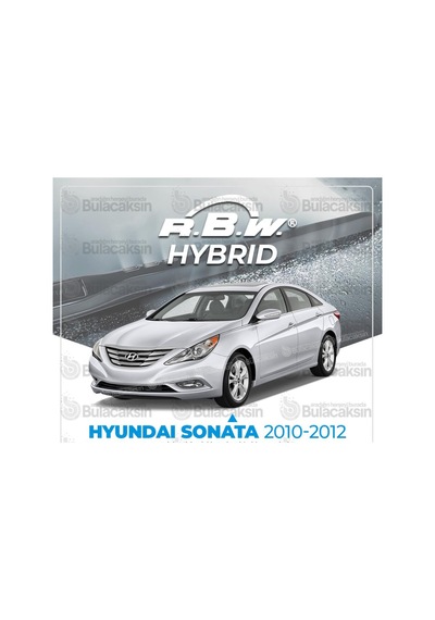 Rbw Hybrid Hyundai Sonata 2010-2012 Ön Silecek Takımı - Hibrit
