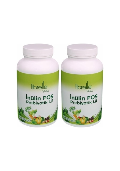 Fibrelle İnülin Fos Prebiyotik Lif 250g Hindibağ 2 Adet