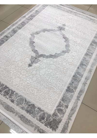 Padişah Halı Safir 73942 099 Serisi Akrilik Salon Oturma Yatak Odası Halısı Gri