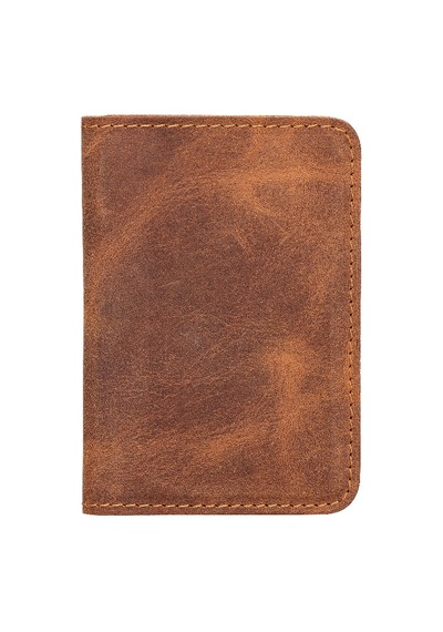 Bloominbag Heritage Core Mocassin Brown Deri Erkek Cüzdanı Taba