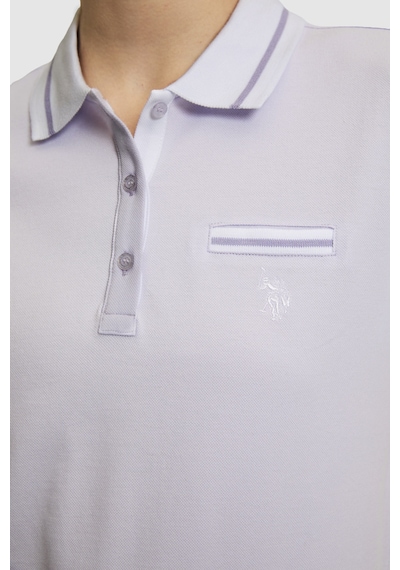 U.s. Polo Assn. Kadın Lila Tişört Basic 50323455-vr034