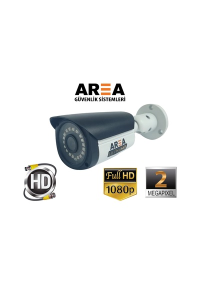 2 MP AHD BULLET METAL KASA DIŞ MEKAN GÜVENLİK KAMERASI