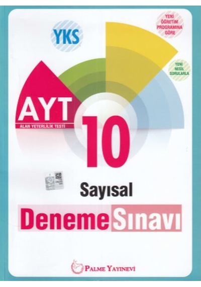 Palme Yks Ayt 10 Deneme Sınavı Sayısal- Palme Eğitim