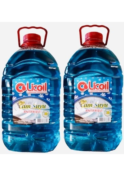 Licoil Antifrizli Oto Cam Suyu 5 Lt X 2 Adet -20 Derece