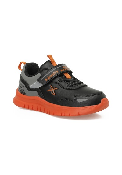 Kinetix Esgan Pu P Siyah Erkek Çocuk Spor Ayakkabı 000000000102014599 Siyah-grı-turuncu