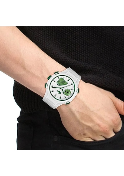 Lacoste Lac2011364 Erkek Kol Saati Beyaz