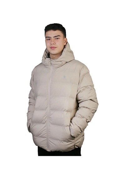 Lumberjack Nolan 2sn22 3pr Bej Kapşonlu Erkek Spor Mont 001