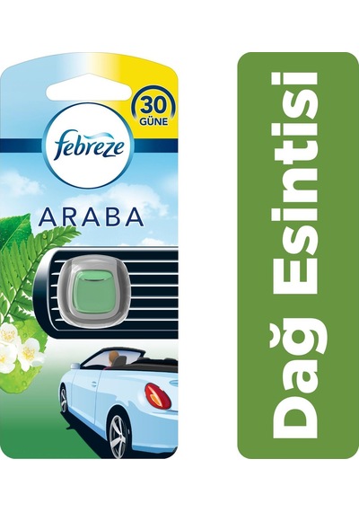 Febreze Car Araba Kokusu Dağ Esintisi