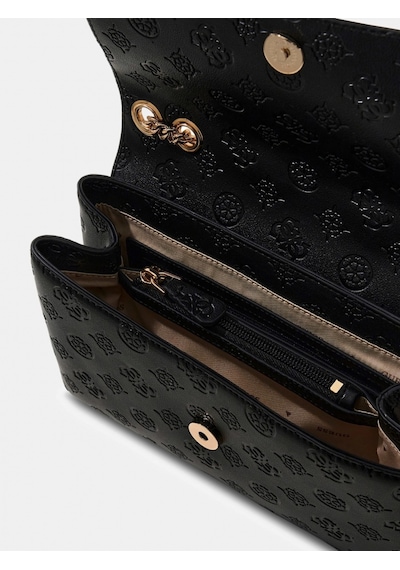 Guess Dita Dönüştürülebilir Çapraz Askılı Kadın Siyah El Çantası Hwpd7602210-blo Siyah