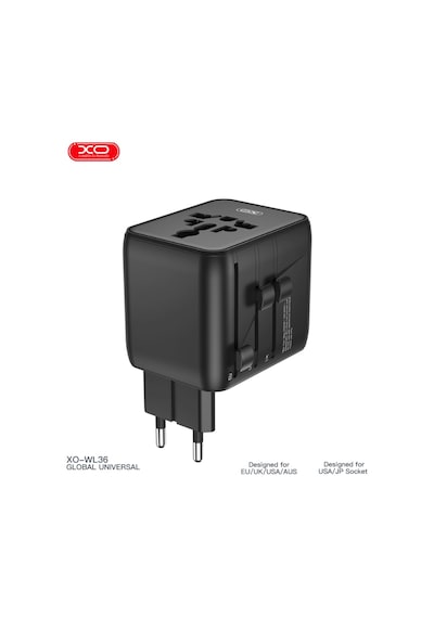 Wl36 Global Evrensel Dönüşüm Şarj Cihazı - Akıllı Şarj Universal Seyahat Adaptörü