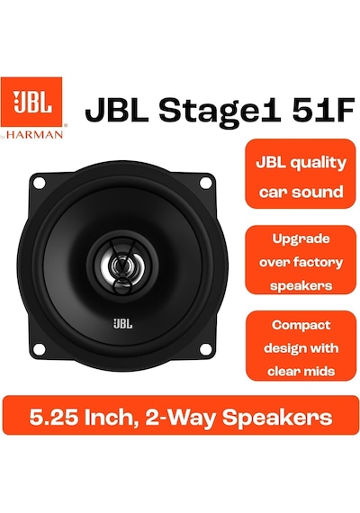 Jbl Stage1 51f 13 Cm 150 Watt 2 Yollu Oto Koaksiyel Harman Sencan Sound