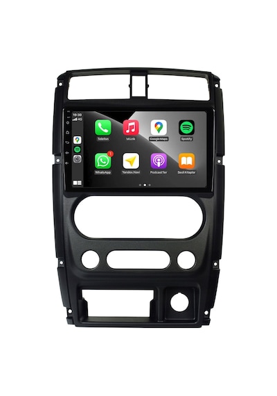 Suzuki Jimny Araç Multimedya Android Ekran Carplay Navigasyon Double Teyp 2+32 9" 06-17 Black Cadence