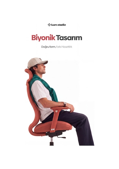Karr Office Lizbon Ergonomik Çalışma Koltuğu