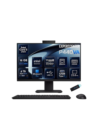 Asus ExpertCenter P400 P470VA-KC516512B1DRNP08 Core 5-210H 16 GB 4 TB SSD 23.8'' W11P All In One Bilgisayar Asus ExpertCenter P400 P470VA-KC516512B1DRNP08 Core 5-210H 16 GB 4 TB SSD 23.8'' W11P All In One Bilgisayar