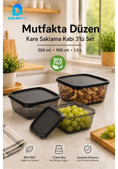 Şeffaf Makyaj Organizeri Çok Bölmeli Kozmetik Düzenleyici 22x13x8 Cm Bpa İçermez Siyah