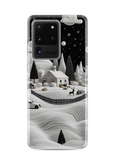 Samsung Galaxy S20 Ultra Sm-g988b Uyumlu Kılıf Baskılı Desenli Silikon Stk-1041.jpg Renk12 Renk12