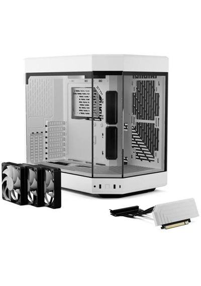 Hyte Y60 Temperli Cam Usb 3.2 E-atx Premium Mid Tower Bilgisayar Kasası Beyaz