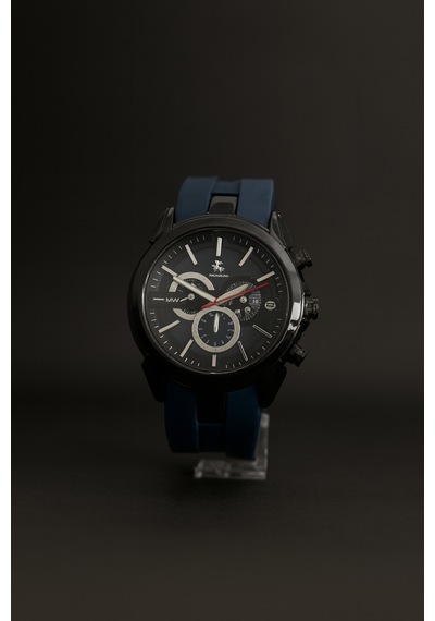 Sportif Model Silikon Erkek Kol Saati Lacivert - 796235128 Siyah