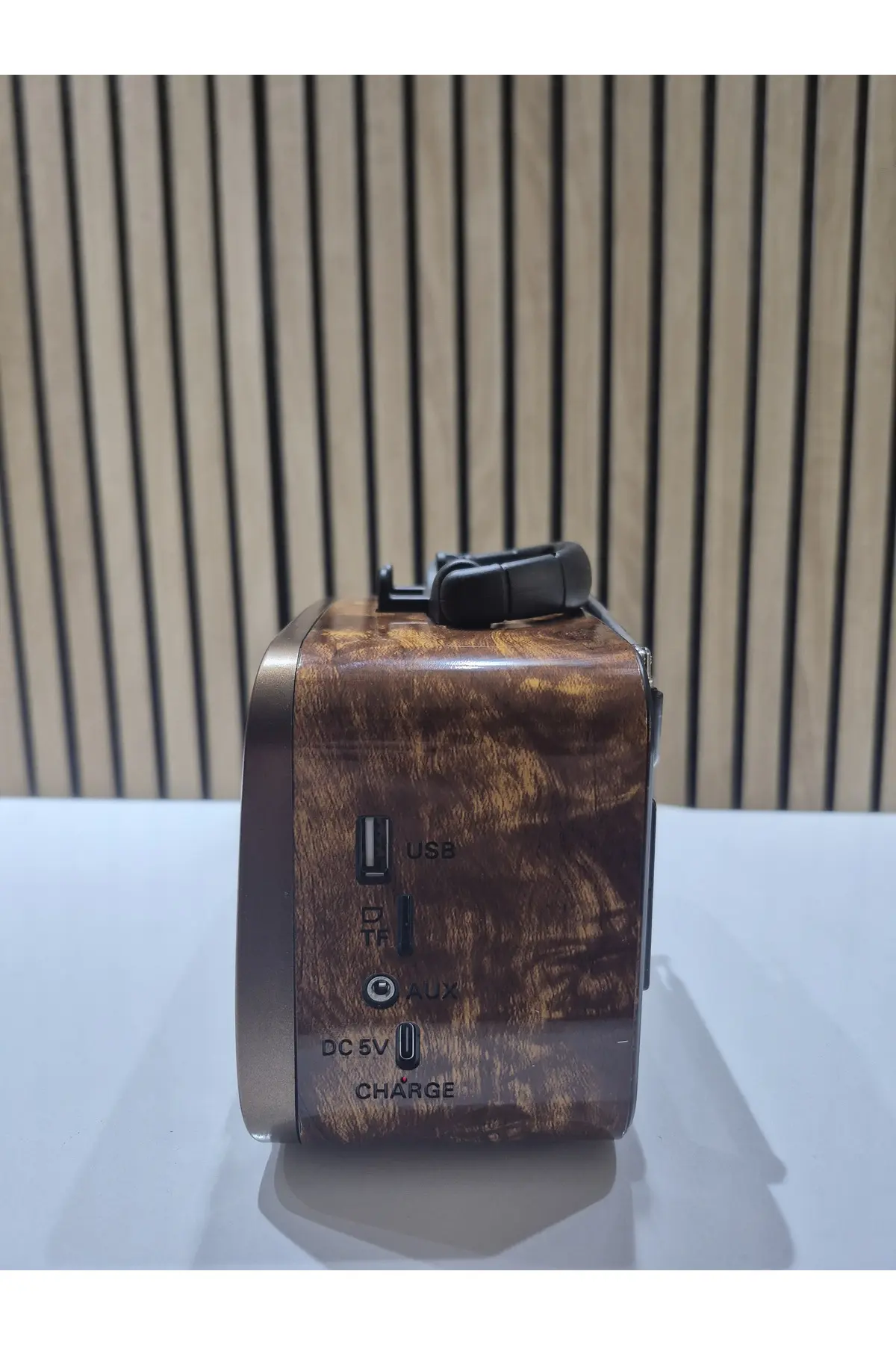 Rt-676 Solar Bluetooth Fm-usb-tf-aux Şarjlı Nostaljik Radyo