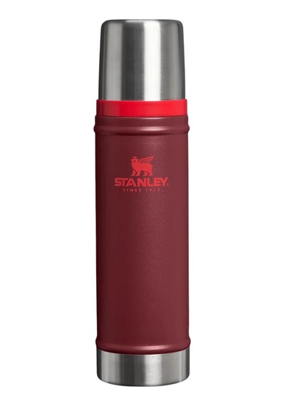 Stanley The Legendary Classic Bottle 0.6l / 20oz Cranberry Termos As1011345040 Çok Renkli