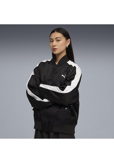 Puma T7 Bomber Jacket Unisex Yetişkin Ceket Siyah