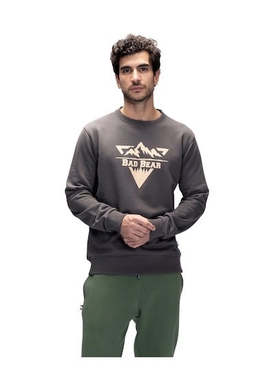 Bad Bear Erkek Baskılı Sweatshirt Mountain Bad.25.02.12.027 Antrasit