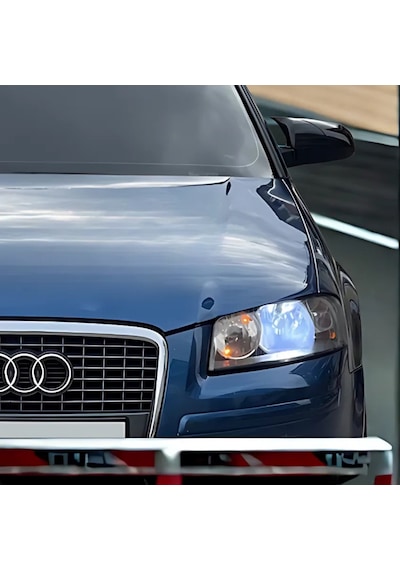 Audi A3 2003-2007 Arası Yarasa Ayna Kapağı Piano Black
