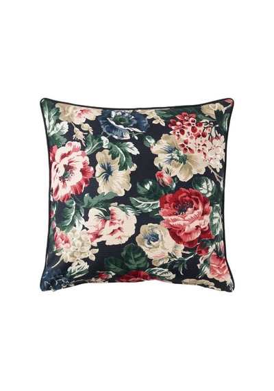 Ikea Leıkny Yastık Kılıfı 50 X 50 Cm Siyah - Kırmızı - Bej Çok Renkli