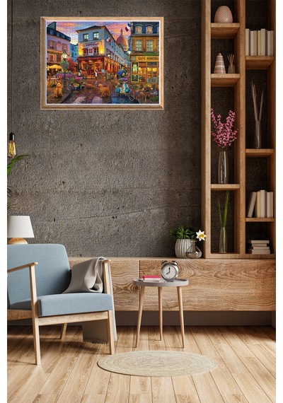 Anatolian 1000 Parçalık Puzzle - Cafe Montmartre 1177