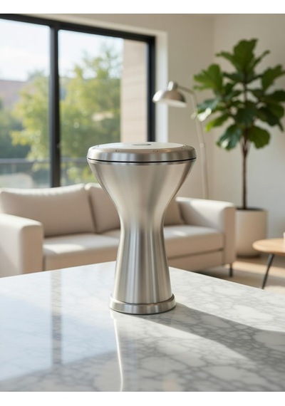 Vatan Darbuka, Gümüş Rengi Metal, 5 Numara, Geleneksel Türk Müzik Enstrümanı, Profesyonel Darbuka 22cm Çap