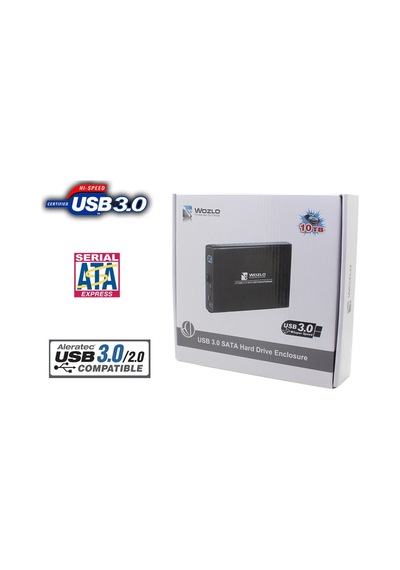 Wozlo 3.5 İnç Usb 3.0 Harici Sata Harddisk Kutusu Harici Hdd Kutu