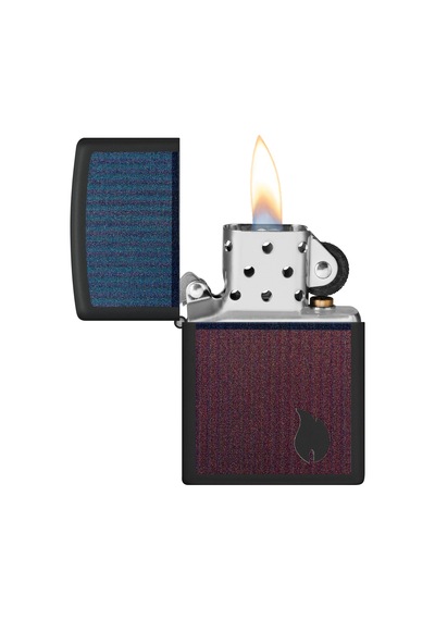 Zippo 218 Two Tone Flame Design Çakmak Çok Renkli