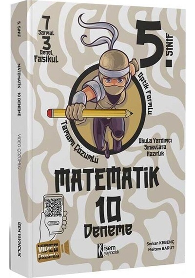İsem Yayınları 5. Sınıf Matematik 10 Deneme