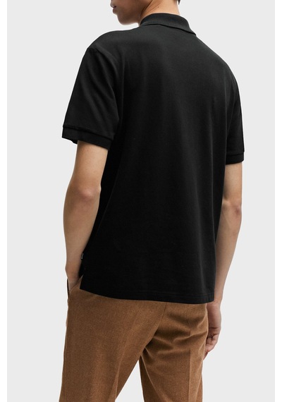 Boss Erkek Polo Yaka T Shirt 50510126 001 Siyah SIYAH Siyah