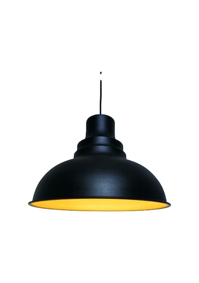 Riolight Retro Siyah Içi Gold Tekli Metal Sarkıt Çap: 34Cm (538286207)