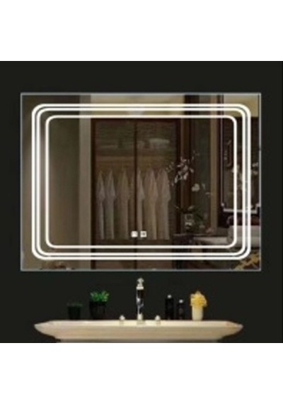 Led Işıklı Mobilya, 50x70 Cm Modern Ve Estetik Açık Gri