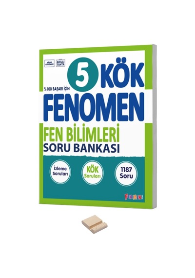 5. Sınıf Kök Fen Bilimleri Soru Bankası Ve Telefon Standı
